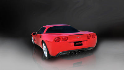 2.5in Cat-Back Dual Rear Exit with Twin 3.5in Tips <br> 2009-2013 Chevrolet Corvette