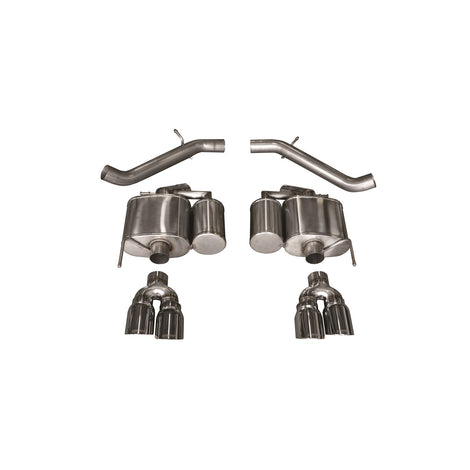 2.5in Axle-Back Dual Rear Exit with Turn Downs <br> 2016-2019 Cadillac ATS