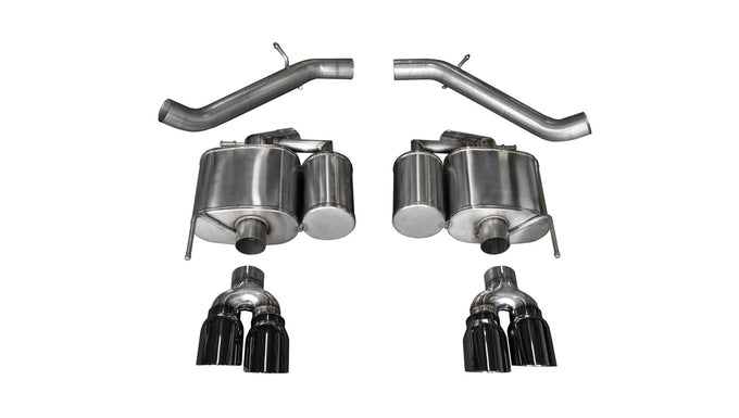 2.5in Axle-Back Dual Rear Exit with Turn Downs <br> 2016-2019 Cadillac ATS