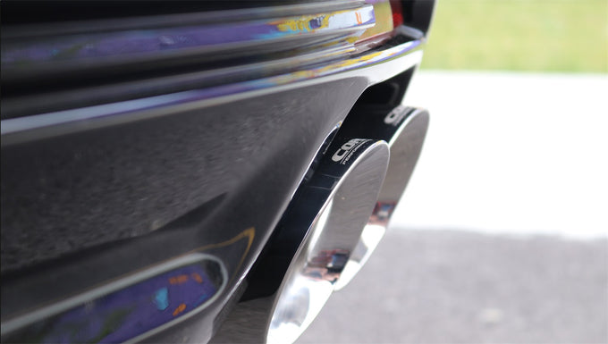 2.5in Axle-Back Dual Rear Exit with Turn Downs <br> 2016-2019 Cadillac ATS