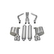 2.5in Cat-Back Dual Rear Exit w/ 3in Polished Tips <br> 2011-2014 Dodge Charger