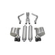 2.5in Cat-Back Dual Rear Exit w/ Twin 3in Tips <br> 2011-2014 Dodge Charger
