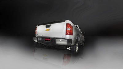 3in Cat-Back Single Exit w/4in Polished Tips <br> 11-13 Chevy Silvera GMC Sierra 1500