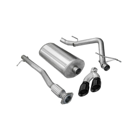 3in Cat-Back Single Exit w/ 4in Tips <br> 11-13 Chevy Silvera GMC Sierra 1500