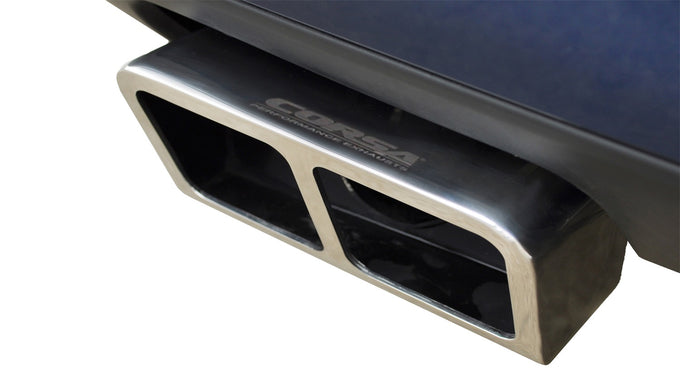 2.5in Cat-Back Dual Rear Exit W/GTX2 Polished Tips <br> 2011-2014 Dodge Challenger