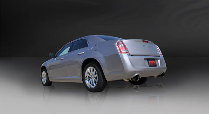 2.5in Cat-Back Dual Rear Exit with Single 4.5in Tips <br> 11-13 Dodge Charger, 11-14 Chrysler 300