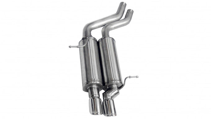 2.5in Axle-Back Dual Rear Exit W/ Single 3.5in Tips <br> 01-05 BMW 325i 330i