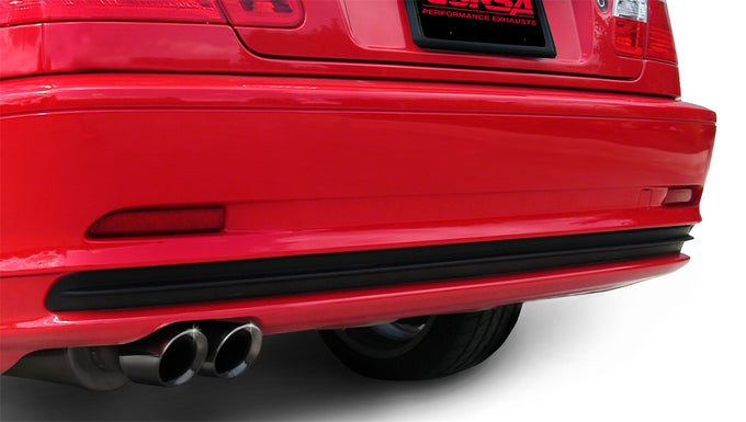 2.5in Axle-Back Dual Rear Exit W/ Single 3.5in Tips <br> 2001-2005 BMW 325i 330i
