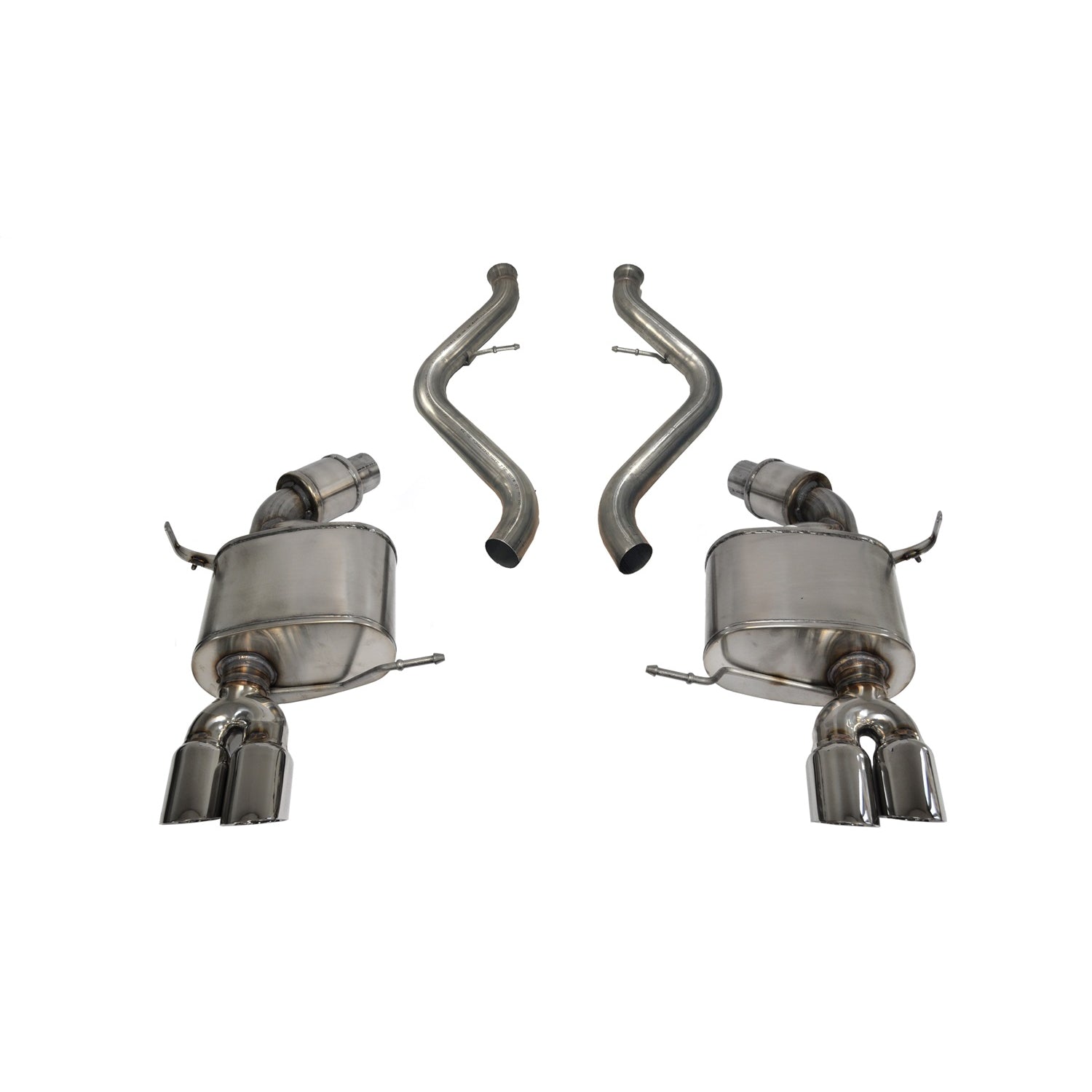 2.5in Cat-Back Dual Rear Exit with Twin 3in Tips <br> 2008-2012 BMW M3