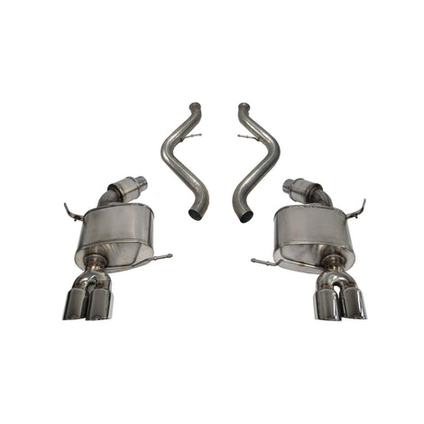 2.5in Cat-Back Dual Rear Exit with Twin 3in Tips <br> 2008-2012 BMW M3