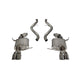 2.5in Cat-Back Dual Rear Exit with Twin 3in Tips <br> 2008-2011 BMW M3