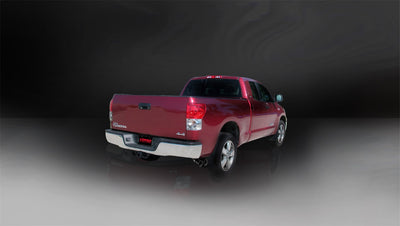 3in Cat-Back Single Exit w/ 4in Tips <br> 2009-2010 Toyota Tundra