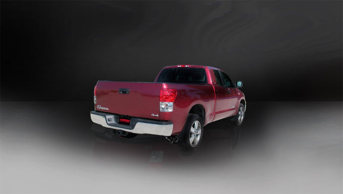 3in Cat-Back Single Exit w/ 4in Tips <br> 2009-2010 Toyota Tundra