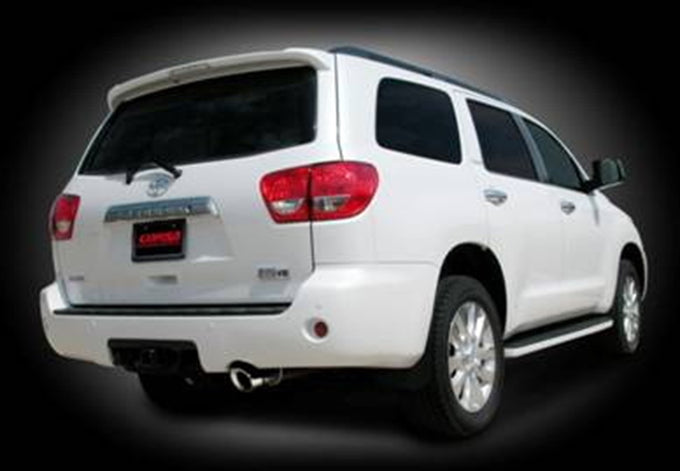 3in Cat-Back Single Rear Exit w/ 4in Tips <br> 2008-2017 Toyota Sequoia