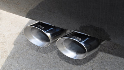 3in Cat-Back Single Exit w/ 4in Polished Tips <br> 15-20 Chevy Suburban, GMC Yukon XL