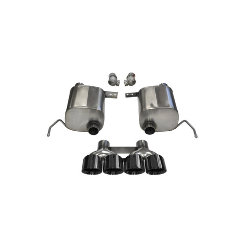 2.5in Axle-Back Dual Rear Exit with Turn Downs <br> 2014-2019 Chevrolet Corvette