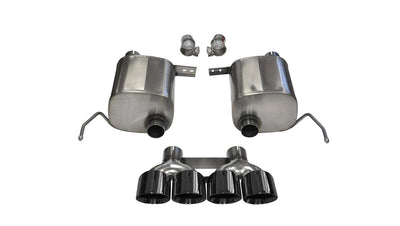 2.5in Axle-Back Dual Rear Exit with Turn Downs <br> 2014-2019 Chevrolet Corvette