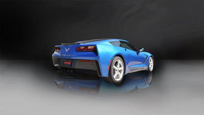 2.5in Axle-Back Dual Rear Exit with Turn Downs <br> 2014-2019 Chevrolet Corvette
