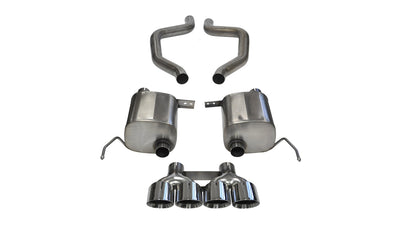 2.5in Axle-Back Dual Rear Exit W/Single 3.5in Tips <br> 2015-2019 Chevrolet Corvette
