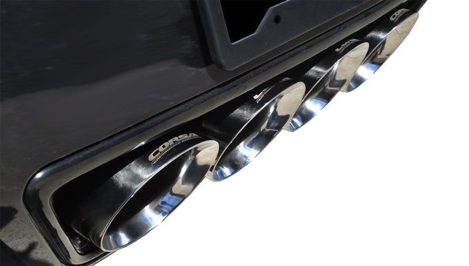 2.5in Axle-Back Dual Rear Exit W/Single 3.5in Tips <br> 2015-2019 Chevrolet Corvette