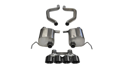 2.5in Axle-Back Dual Rear Exit with Turn Downs <br> 2015-2019 Chevrolet Corvette