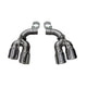 Twin 4.0in. Polished Pro-Series Tip Kit <br> 2016-2024 Chevrolet Camaro