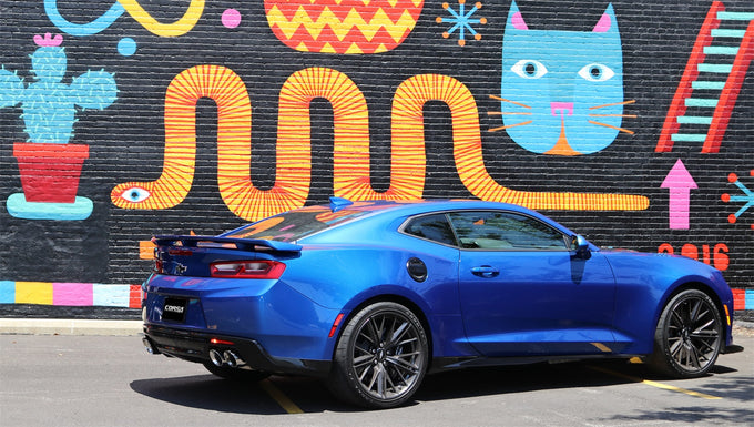 Twin 4.0in. Polished Pro-Series Tip Kit <br> 2016-2024 Chevrolet Camaro