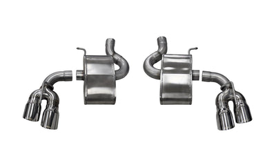 2.5in Axle-Back Dual Rear Exit with Turn Downs <br> 2016-2024 Chevrolet Camaro