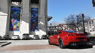 2.5in Axle-Back Dual Rear Exit without Tips <br> 2016-2024 Chevrolet Camaro
