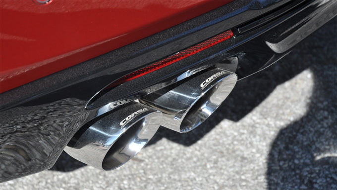 2.5in Axle-Back Dual Rear Exit without Tips <br> 2016-2024 Chevrolet Camaro