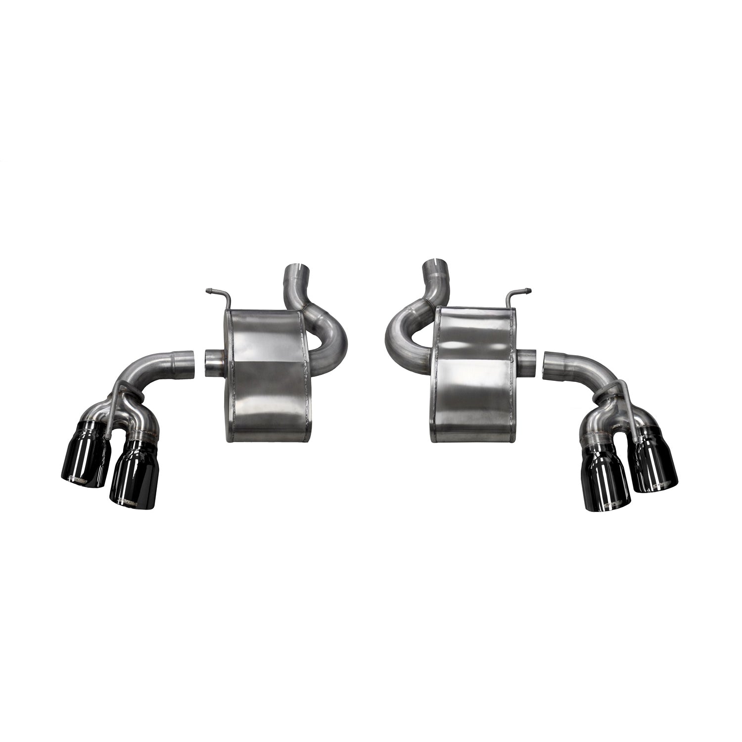 3in Axle-Back Dual Rear Exhaust w/ Twin 4in Tips <br> 2016-2024 Chevrolet Camaro