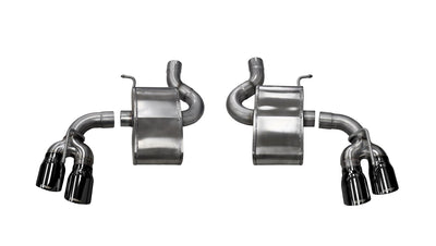 3in Axle-Back Dual Rear Exhaust w/ Twin 4in Tips <br> 2016-2024 Chevrolet Camaro