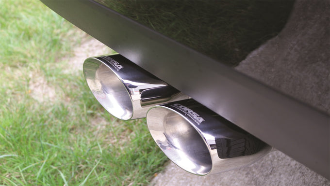 3in Cat-Back Single Exit w/ 4in Polished Tips <br> 15-20 Cadillac Escalade, GMC Yukon, Chevy Tahoe