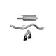 3in Cat-Back Single Exit w/ 4in Tips <br> 2015-2020 Ford F-150