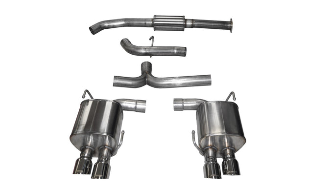 3in Cat-Back Dual Rear Exit with 3.5in Tips <br> 2015-2020 Subaru WRX WRX STI