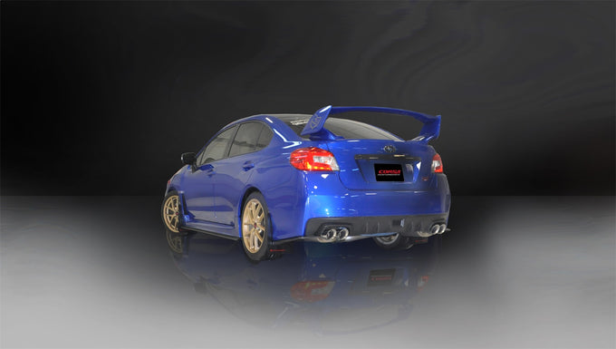 3in Cat-Back Dual Rear Exit with 3.5in Tips <br> 2015-2020 Subaru WRX WRX STI
