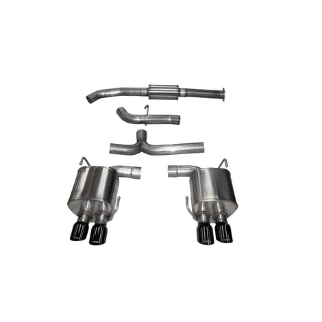 3in Cat-Back Dual Rear Exit w/Twin 3.5in Tips <br> 2015-2020 Subaru WRX WRX STI