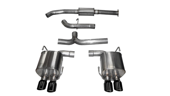 3in Cat-Back Dual Rear Exit w/Twin 3.5in Tips <br> 2015-2020 Subaru WRX WRX STI