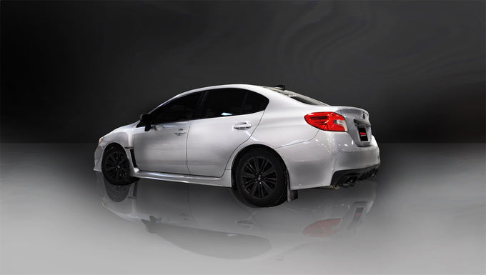 3in Cat-Back Dual Rear Exit w/Twin 3.5in Tips <br> 2015-2020 Subaru WRX WRX STI