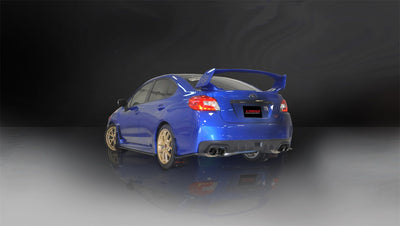 3in Cat-Back Dual Rear Exit w/Twin 3.5in Tips <br> 2015-2020 Subaru WRX WRX STI