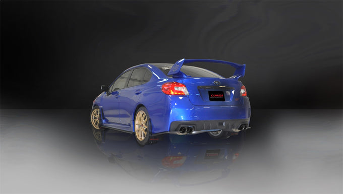 3in Cat-Back Dual Rear Exit w/Twin 3.5in Tips <br> 2015-2020 Subaru WRX WRX STI