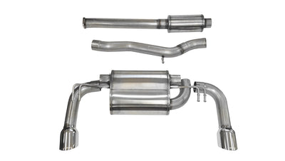 3in Cat-Back Dual Rear Exit w/ 4.5in.Tip <br> 2008,2010-2015 Mitsubishi Lancer
