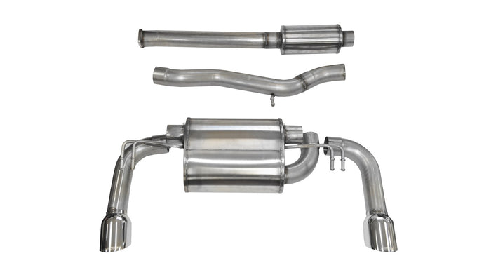 3in Cat-Back Dual Rear Exit w/ 4.5in.Tip <br> 2008,2010-2015 Mitsubishi Lancer