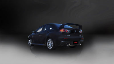 3in Cat-Back Dual Rear Exit w/ 4.5in.Tip <br> 2008,2010-2015 Mitsubishi Lancer