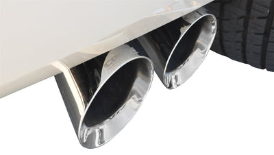 3in Cat-Back Single Exit w/4in Polished Tips <br> 15-20 Chevy Tahoe GMC Yukon