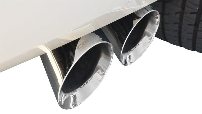 3in Cat-Back Single Exit w/4in Polished Tips <br> 15-20 Chevy Tahoe GMC Yukon