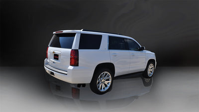 3in Cat-Back Single Exit w/ 4in Tips <br> 15-20 Chevy Tahoe GMC Yukon