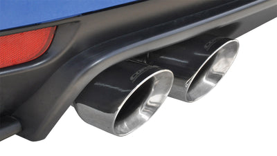 3in Cat-Back Dual Rear Exit w/ 3.5in Polished Tips <br> 2008-2011 Subaru Impreza