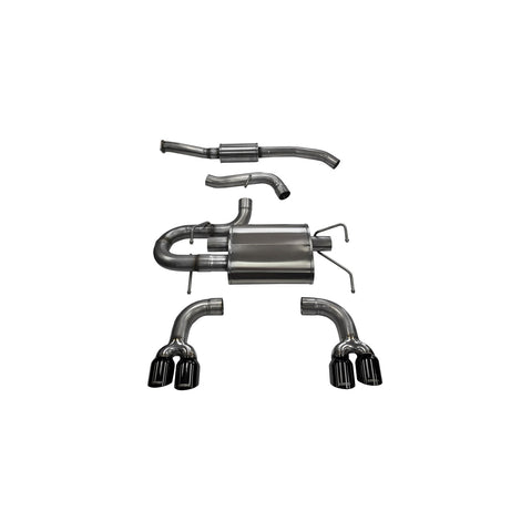 3in Cat-Back Dual Rear Exit with 3.5in Tips <br> 2008-2011 Subaru Impreza