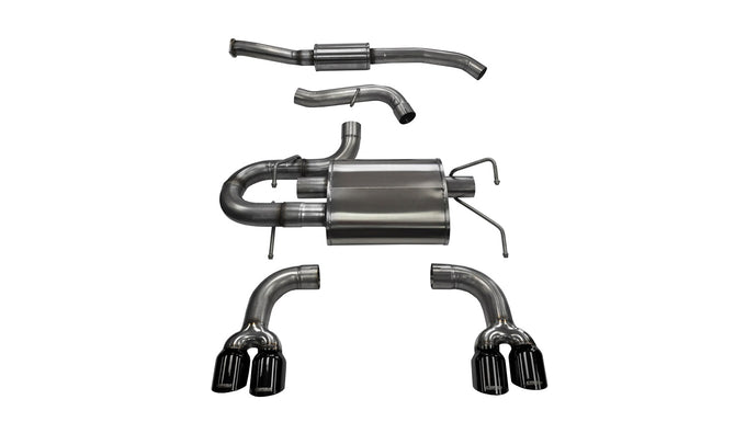 3in Cat-Back Dual Rear Exit with 3.5in Tips <br> 2008-2011 Subaru Impreza